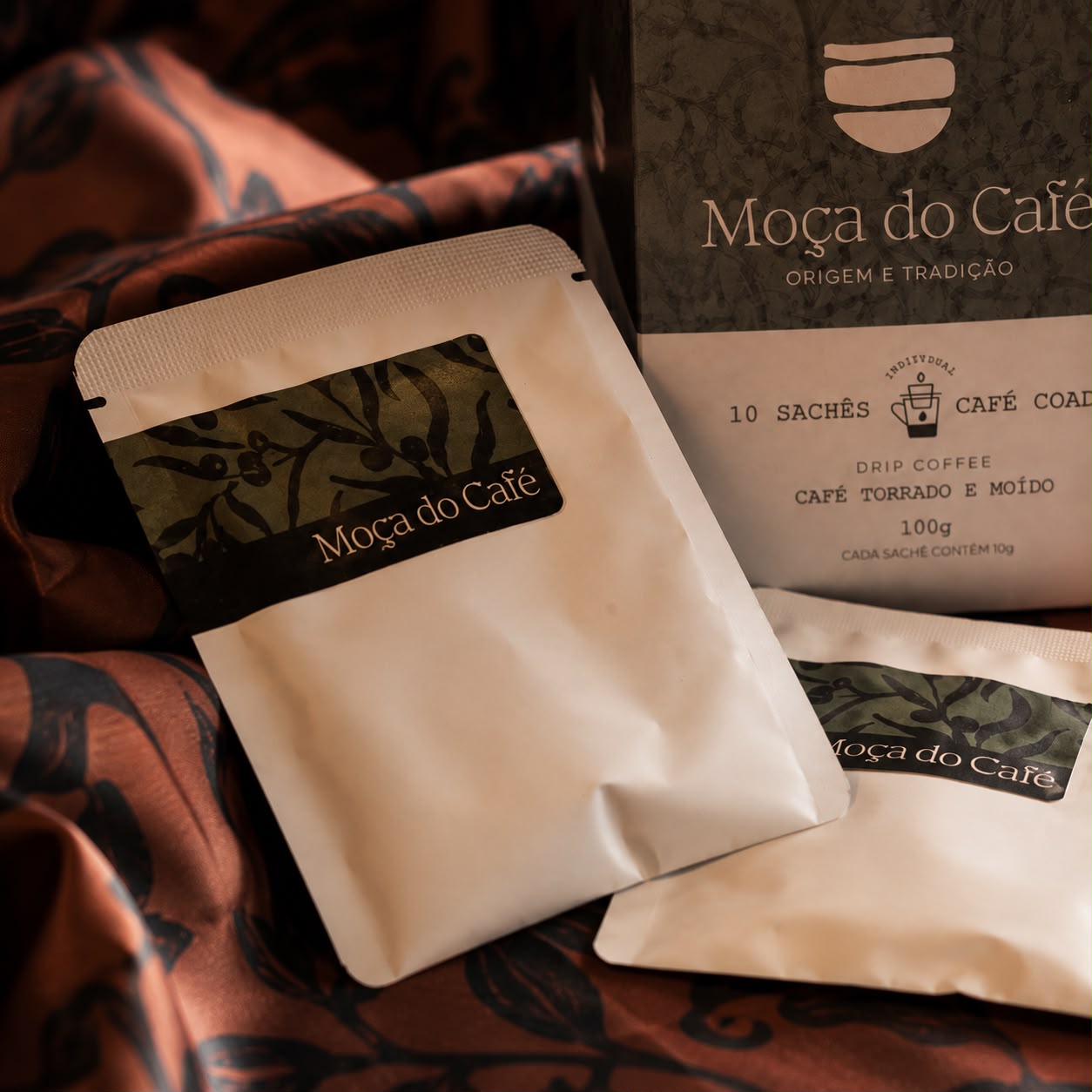 Drip Coffee Moça do Café – Café Coado Individual – 1 Sachê